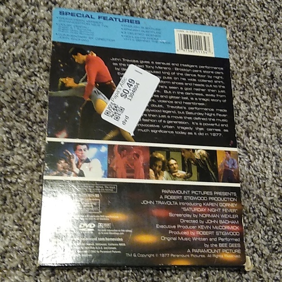 Saturday Night Fever Movie DVD - Picture 2 of 6
